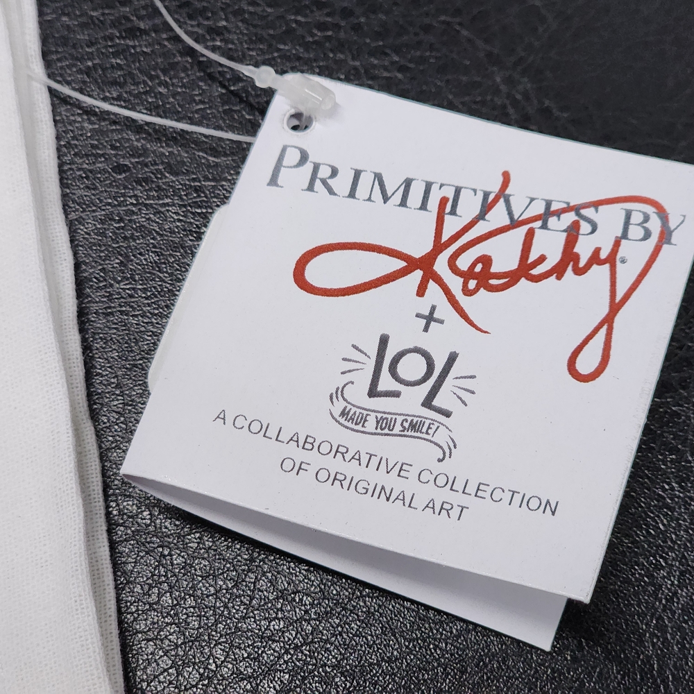Primitives by Kathy White and Black Graphic Towel - Picture 4 of 7